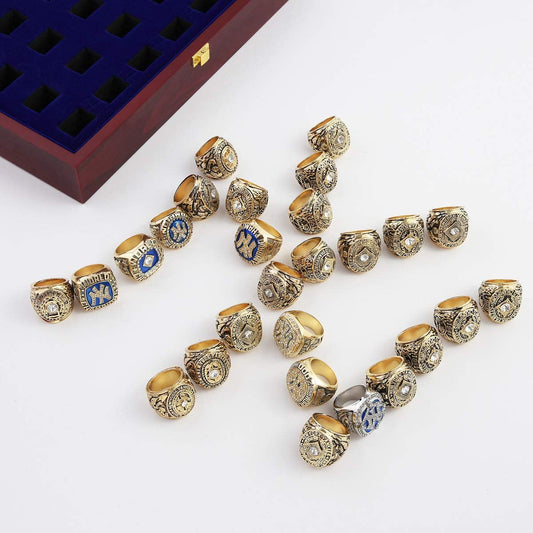 Set of 27 New York Yankees Rings
