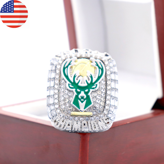 Milwaukee BUCKS 2021 OFFICIAL Finals Ring
