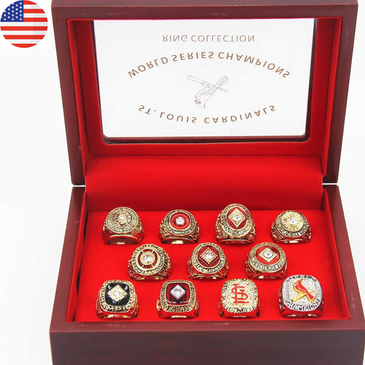 St Louis Cardinals Rings Set (11 Rings)