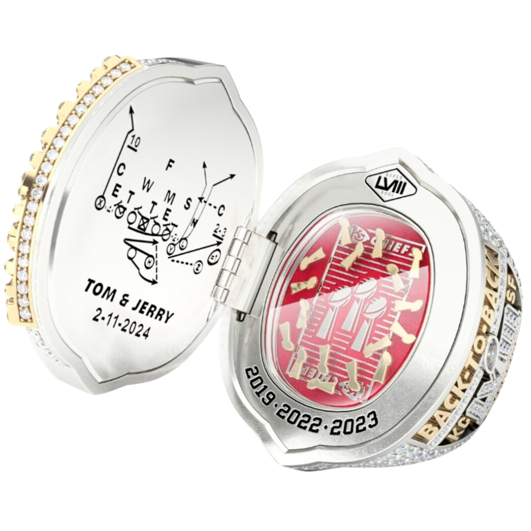 KANSAS CITY CHIEFS 2023 2024 Ring