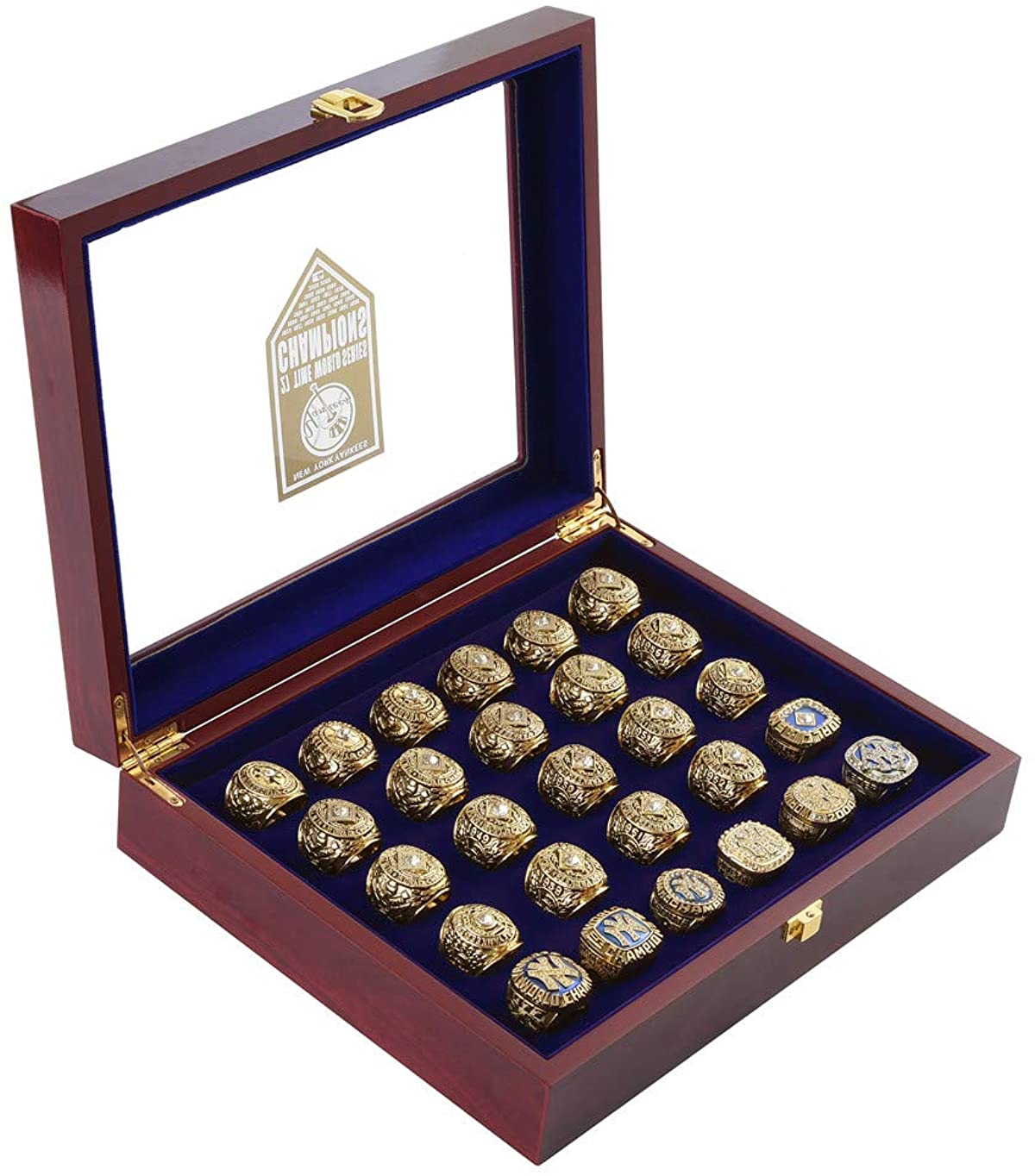 Set of 27 New York Yankees Rings