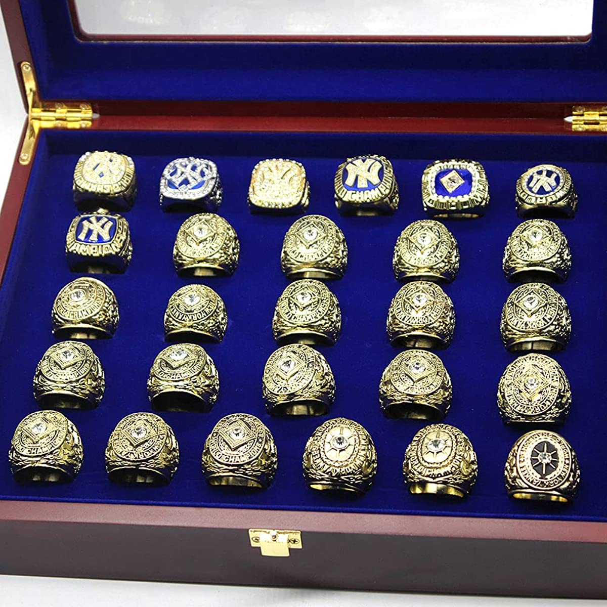 Set of 27 New York Yankees Rings