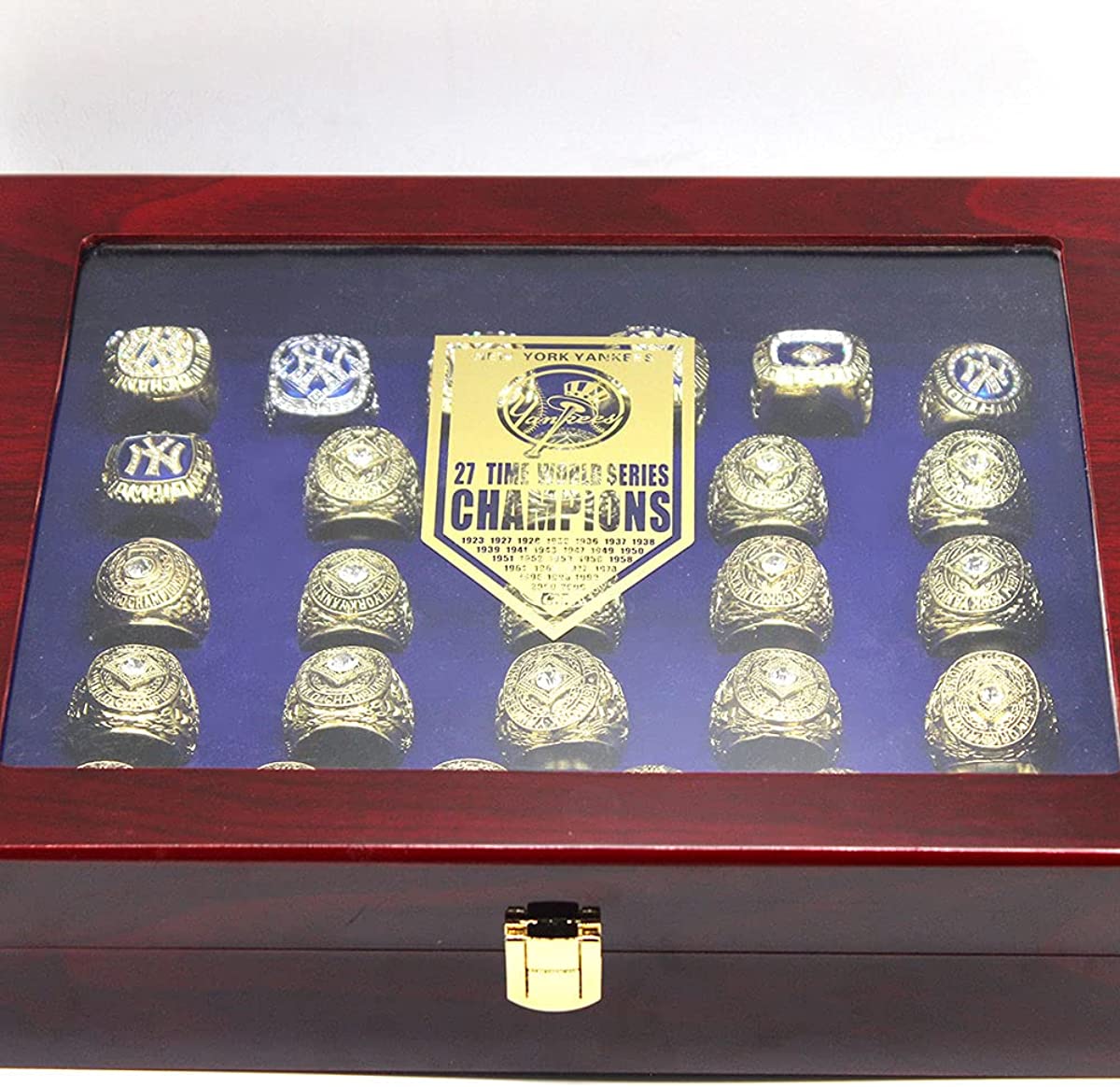 Set of 27 New York Yankees Rings