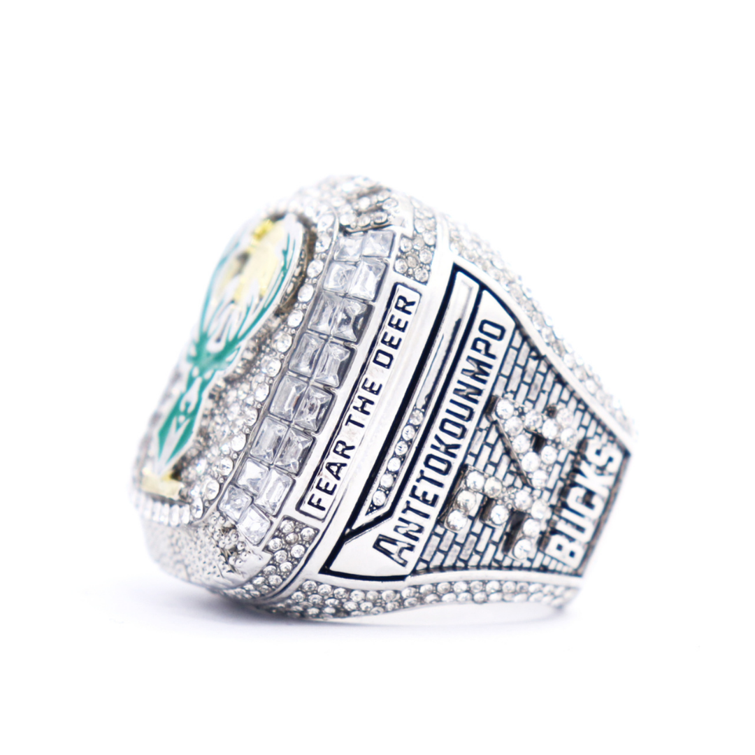 Milwaukee BUCKS 2021 OFFICIAL Finals Ring