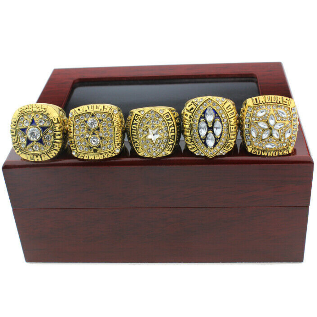 Dallas Cowboys Rings Set (5 Rings)