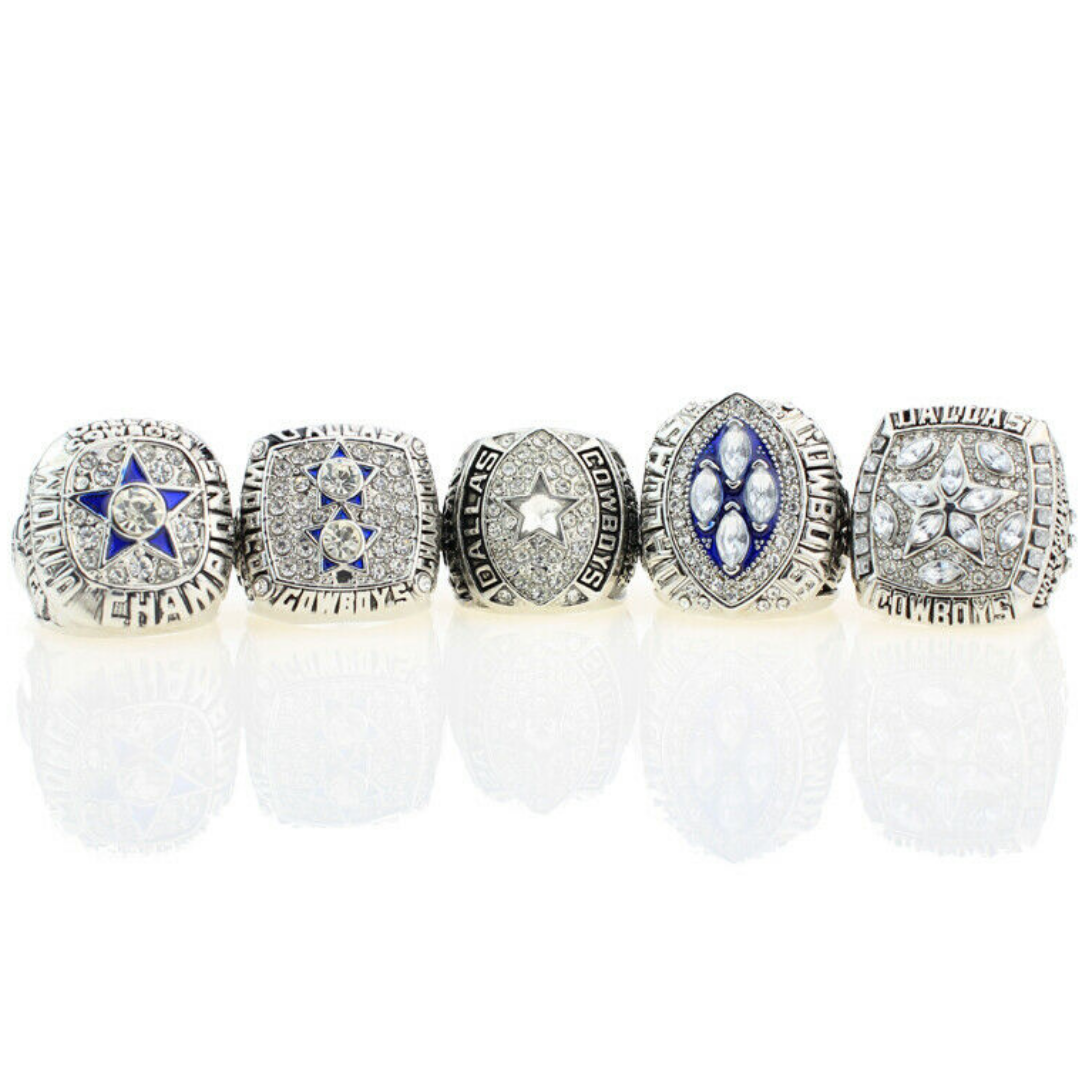 Dallas Cowboys Rings Set (5 Rings)