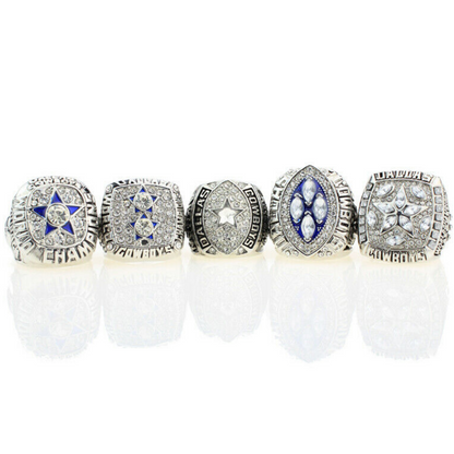 Dallas Cowboys Rings Set (5 Rings)