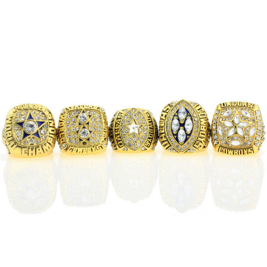 Dallas Cowboys Rings Set (5 Rings)