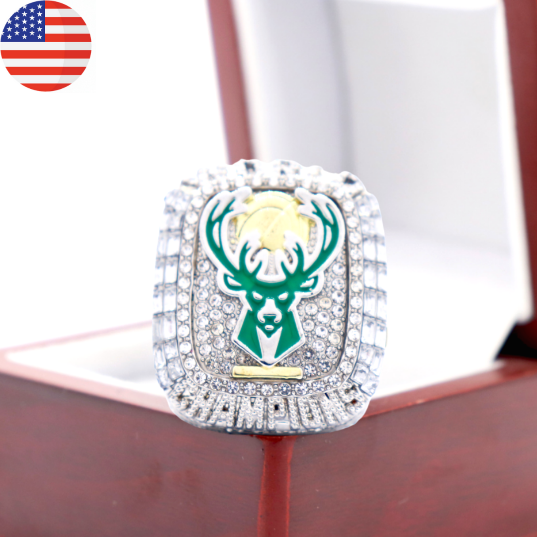 Milwaukee BUCKS 2021 OFFICIAL Finals Ring