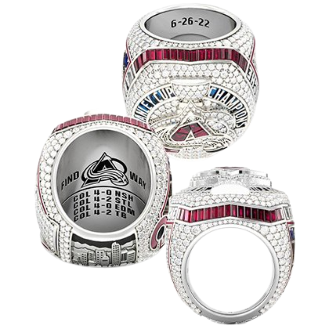 2022 COLORADO AVALANCHE Official Ring