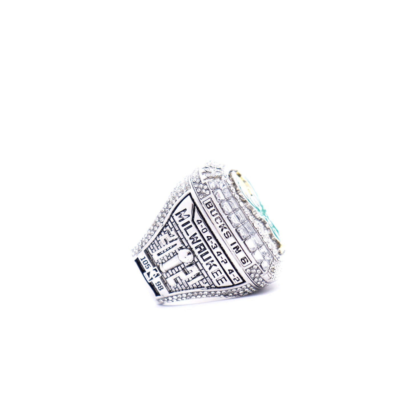 Milwaukee BUCKS 2021 OFFICIAL Finals Ring