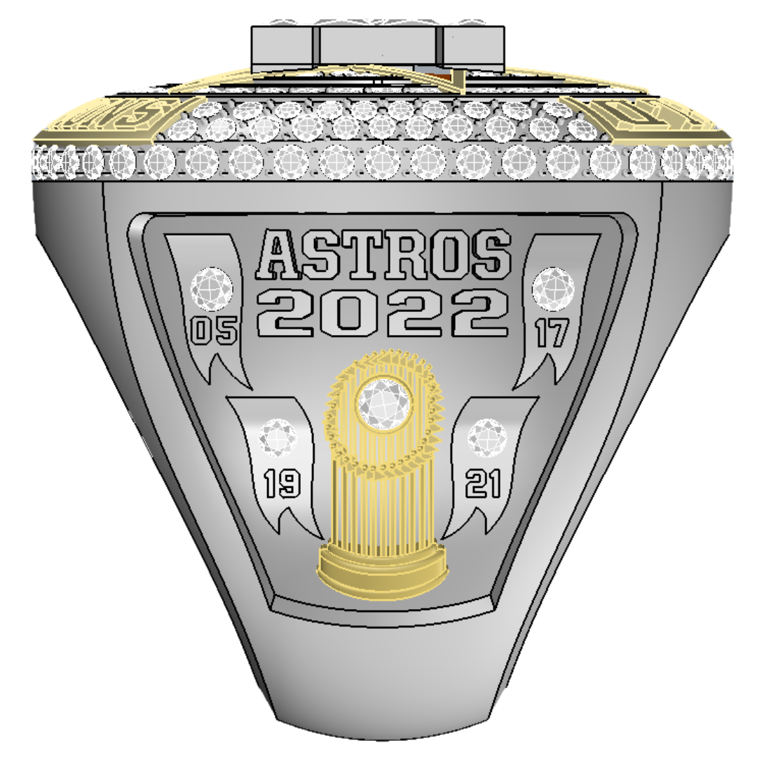 2023 HOUSTON ASTROS Championship Ring - World Series