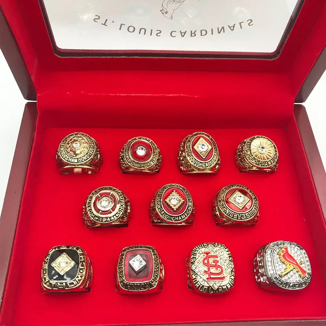 St Louis Cardinals Rings Set (11 Rings)