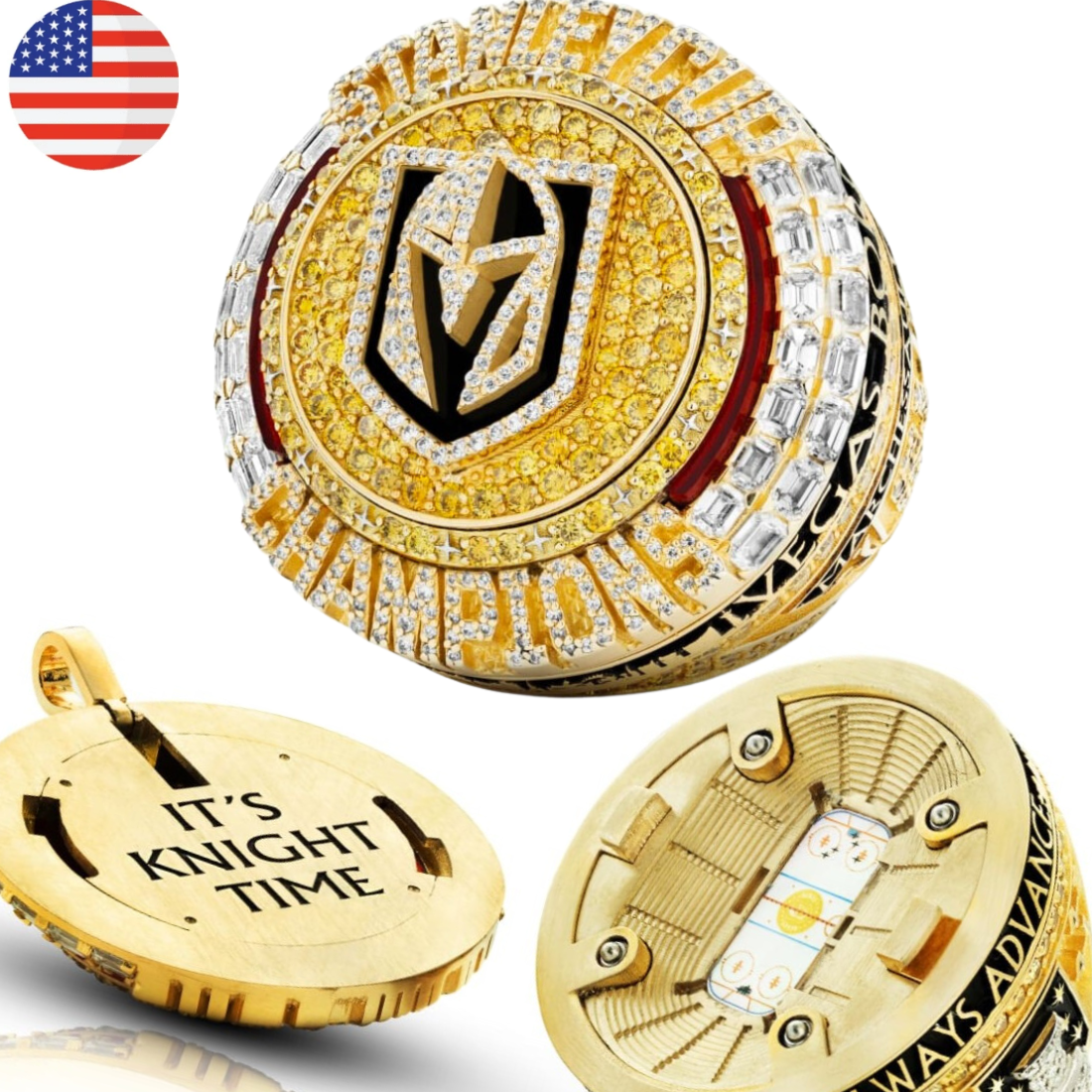 2023 Vegas Golden KNIGHTS championship ring
