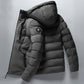 White Winter Jacket For Men