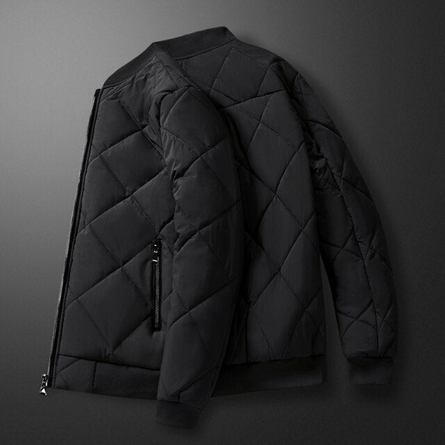 White Winter Jacket For Men