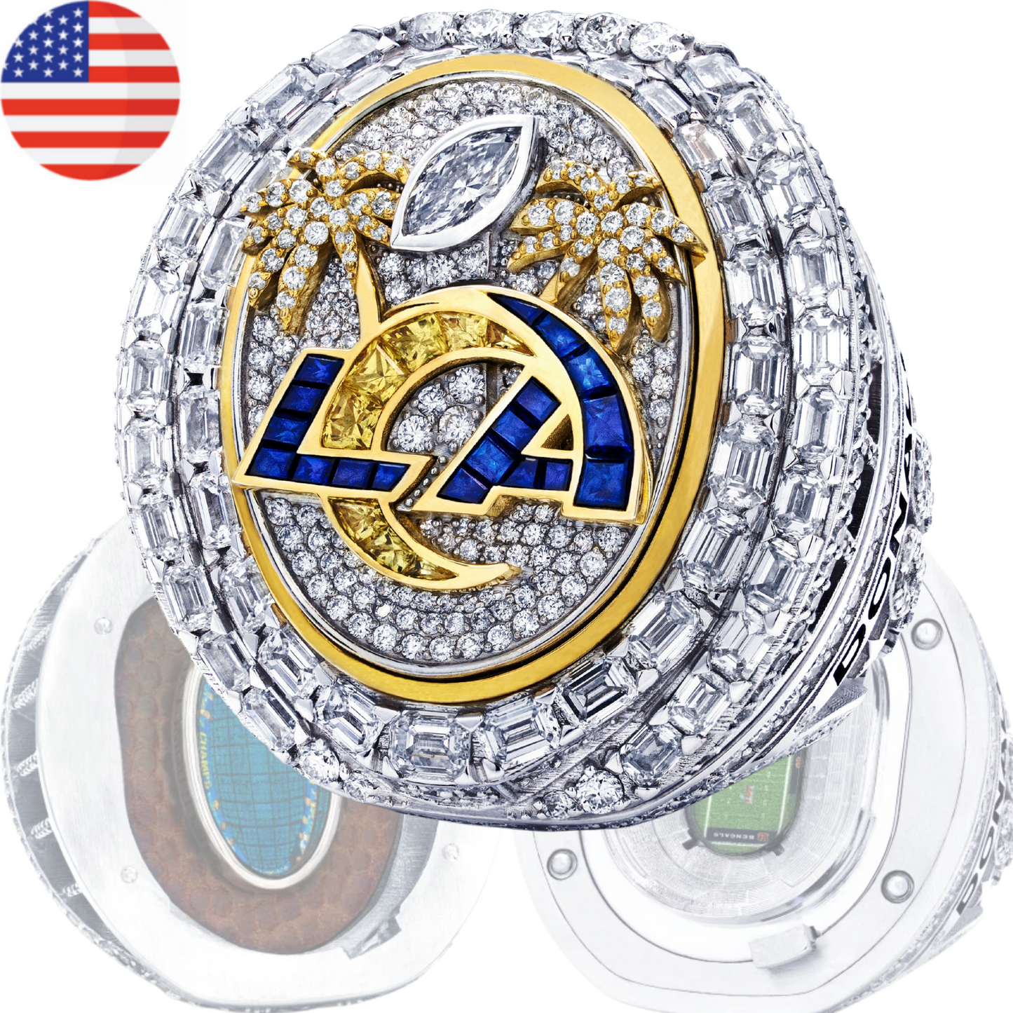 2022 LOS ANGELES RAMS Championship Ring