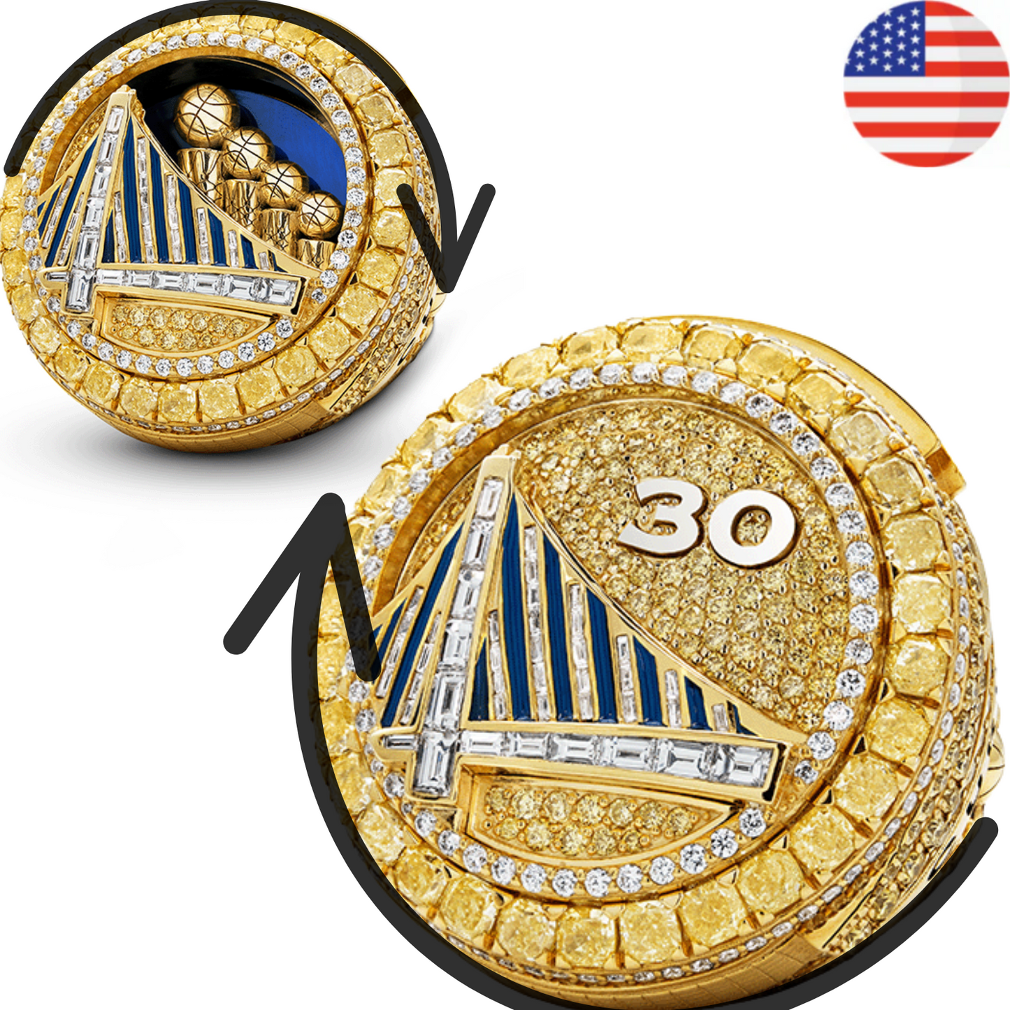 2022 GOLDEN STATE WARRIORS Ring