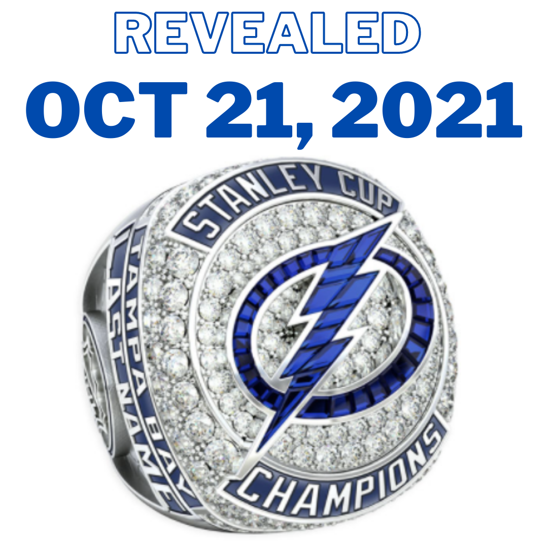 2021 TAMPA BAY LIGHTNING Stanley Cup Ring