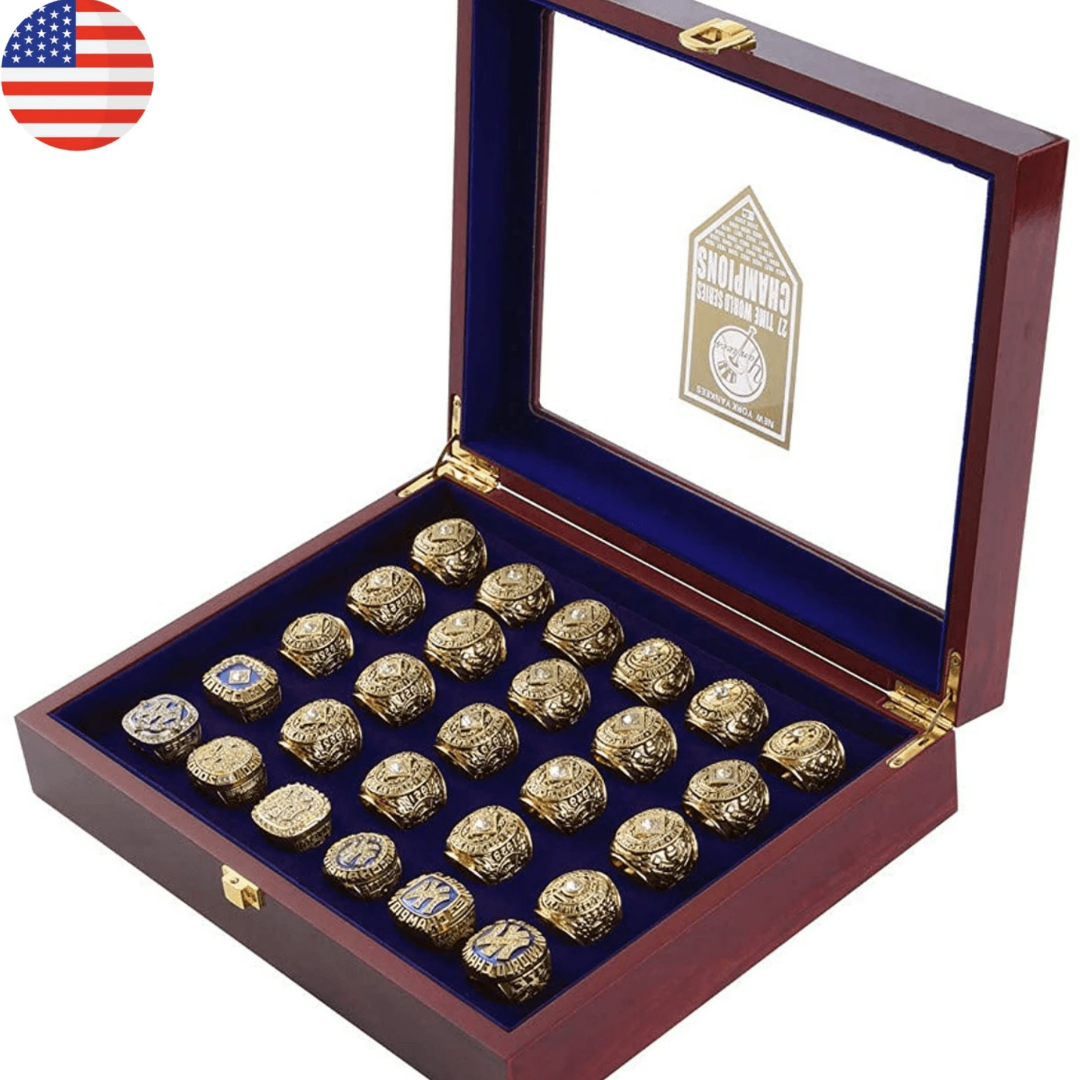 Set of 27 New York Yankees Rings